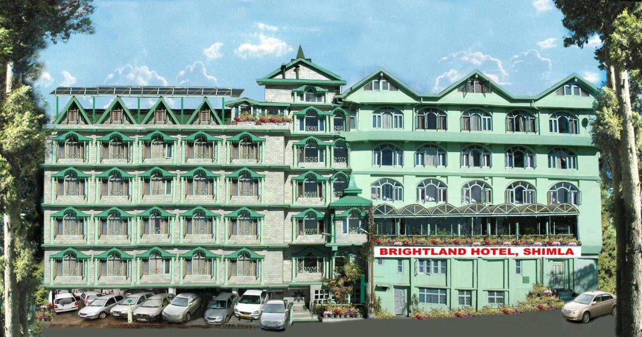Brightland Hotel Shimla Dış mekan fotoğraf